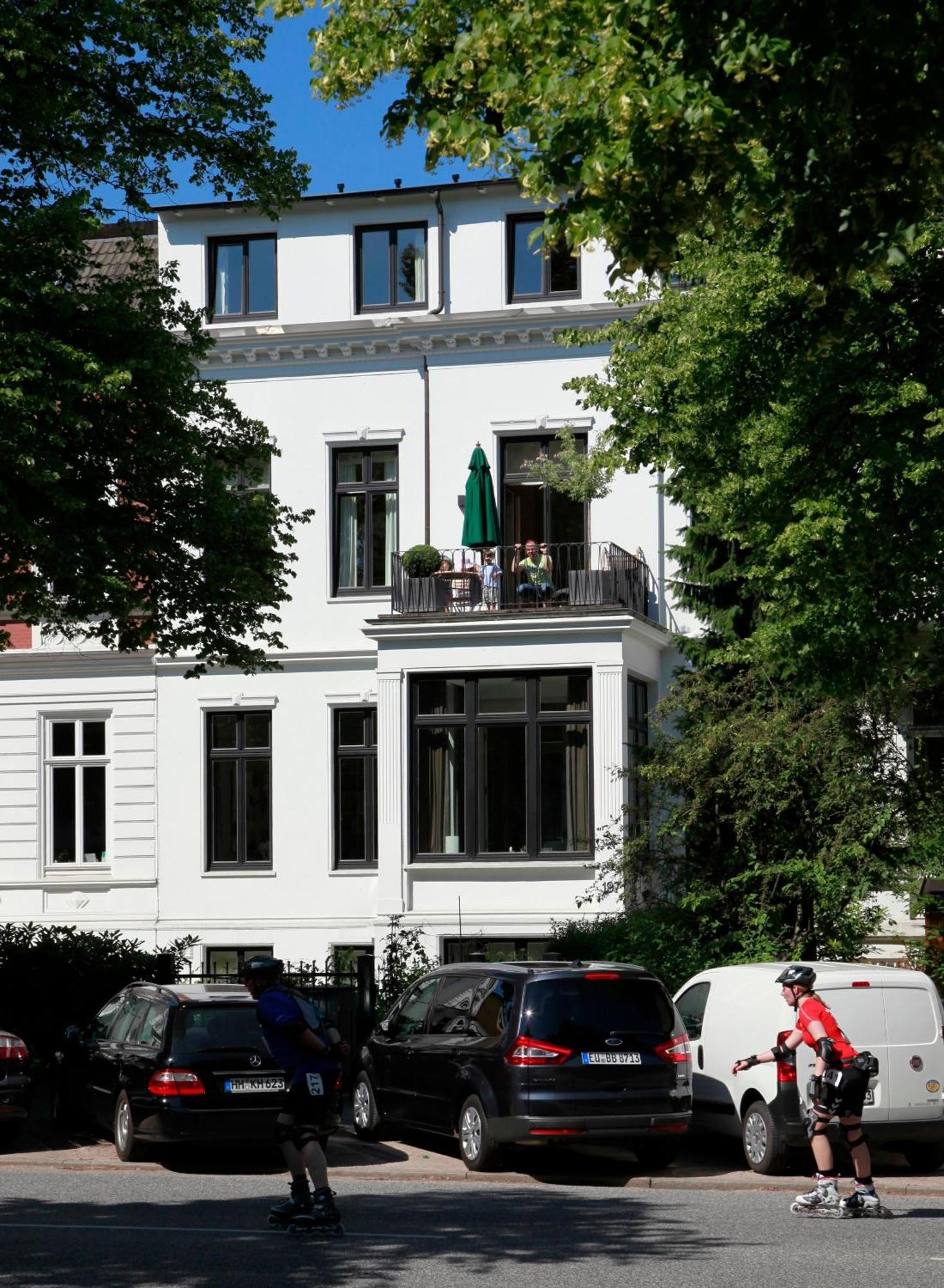 Von Deska Townhouses - White House Hamburg Exterior photo
